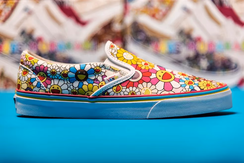 Por que todo mundo fica cool de Vans? - Tênis em collab com o Takashi Murakami
