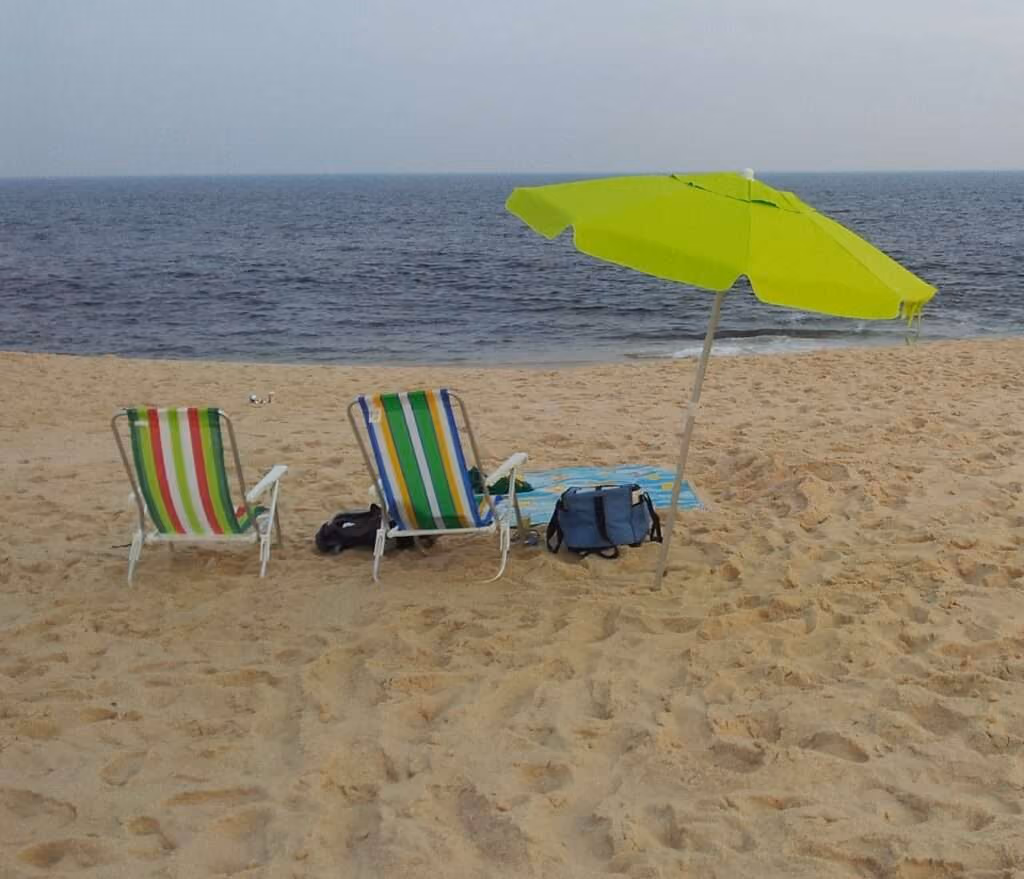 A linha do tempo da cadeira de praia
