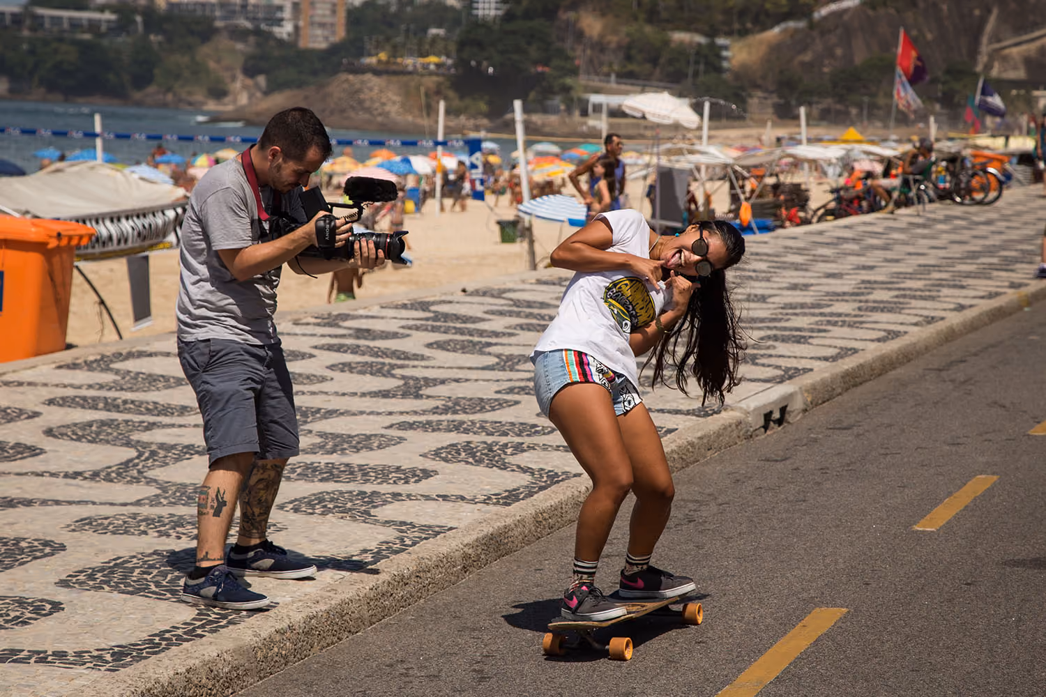 Longboard Dancing Guanabara Boards Rio de Janeiro