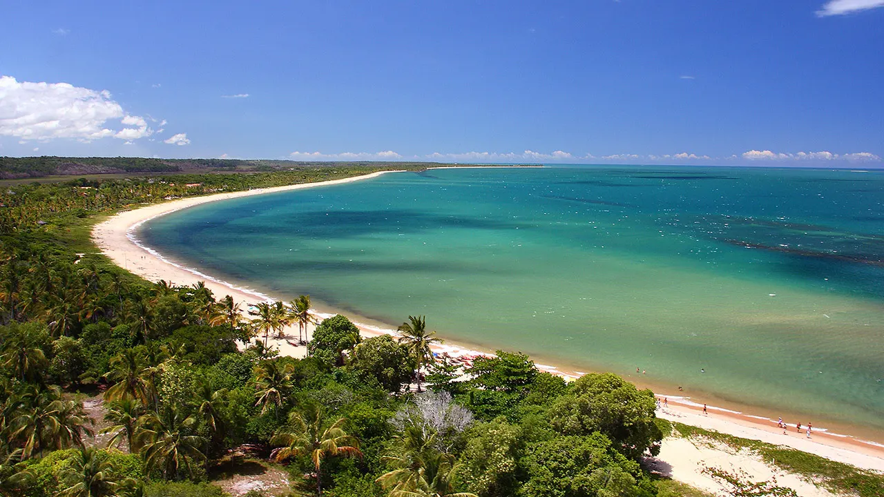 Praia de Mogiquiçaba, em Santo André