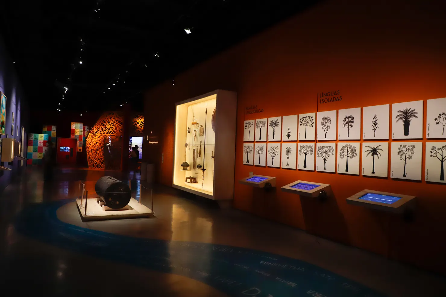 Museu da Língua Portuguesa, no bairro de Bom Retiro, na cidade de São Paulo