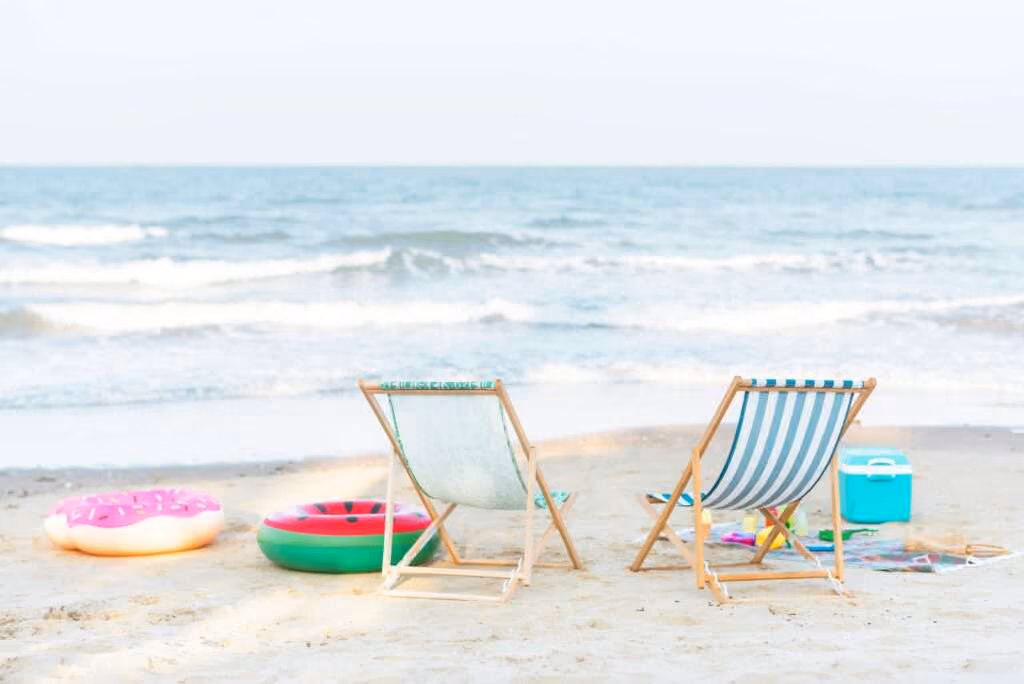 A linha do tempo da cadeira de praia