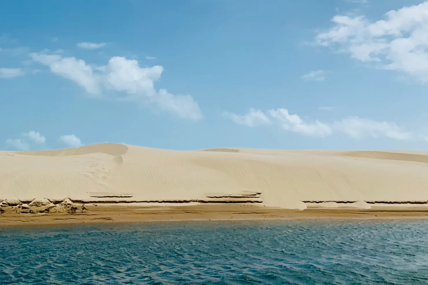 Lençóis Baleienses, no Ceará l Créditos: Adriana Setti / The Summer Hunter