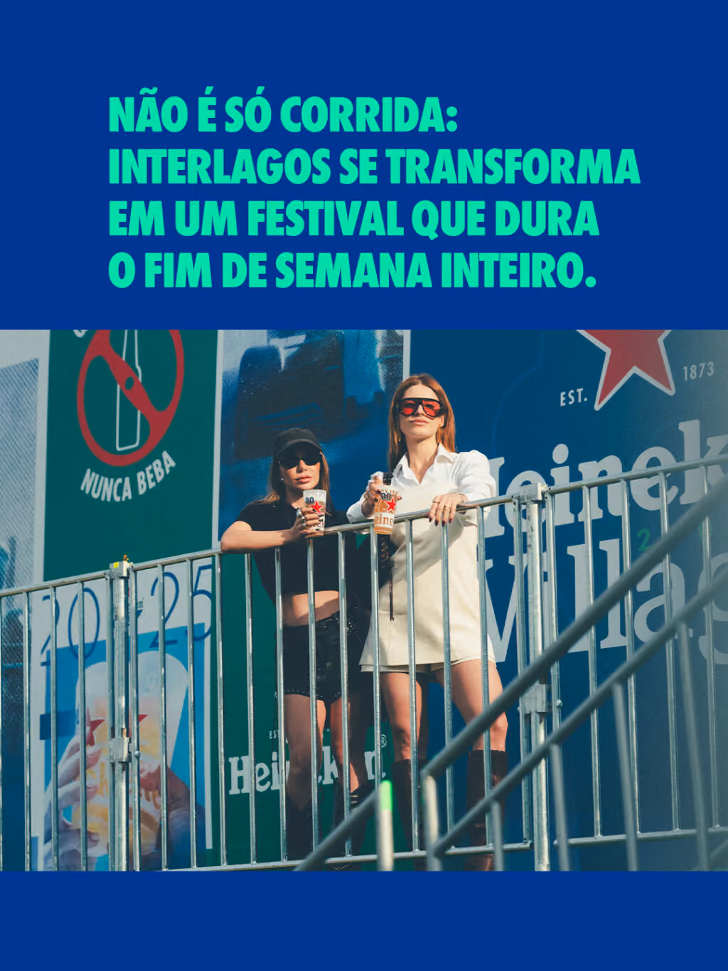 Não é só corrida: Interlagos se transforma em um festival que dura o fim de semana inteiro.