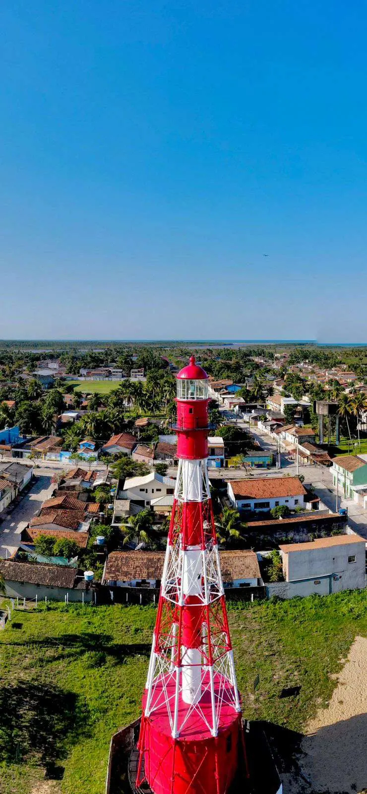 Farol, em Belmonte, Bahia