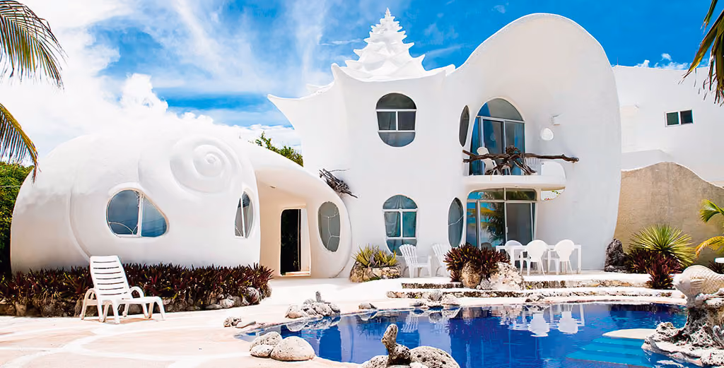 Casa-Caracol-Isla-Mujeres-Mexico
