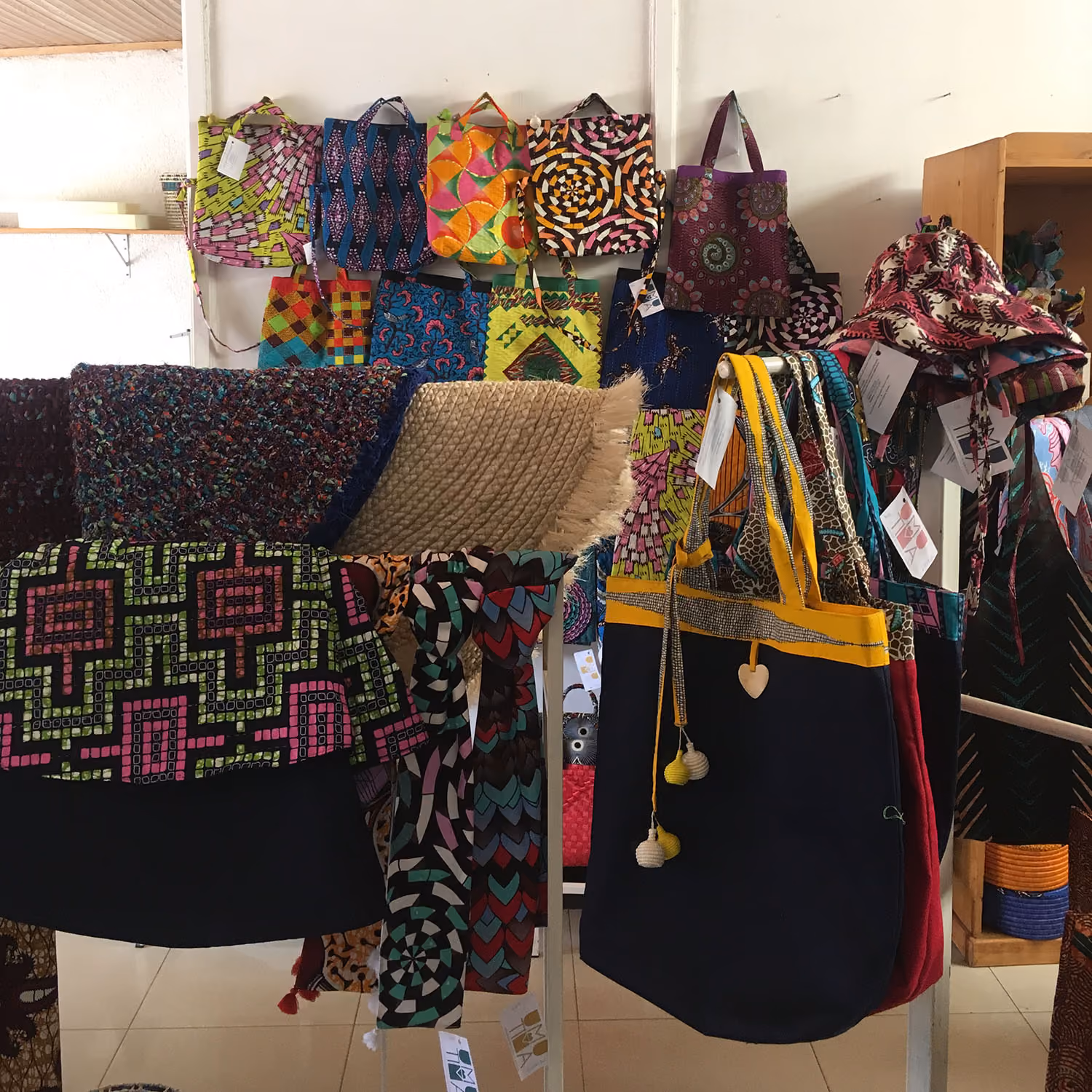 Mulheres-artesãs em Kigali, Ruanda