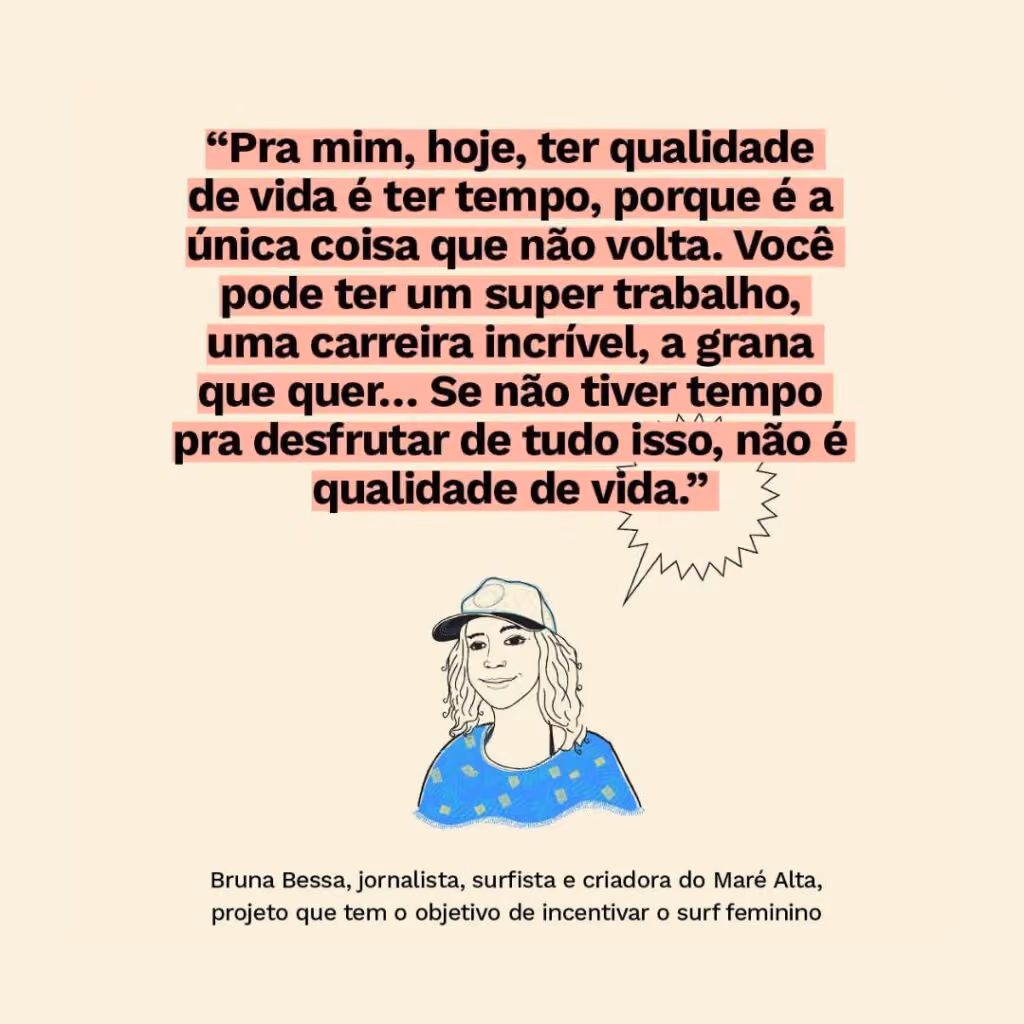 O que é qualidade de vida pra você? 