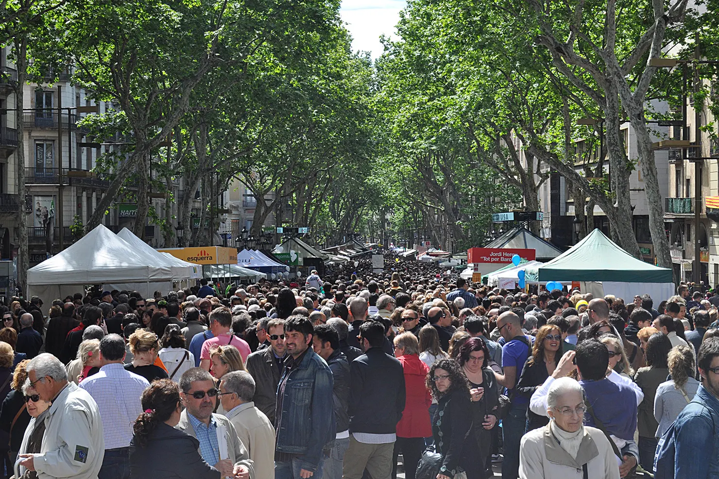 As Ramblas, em Barcelona