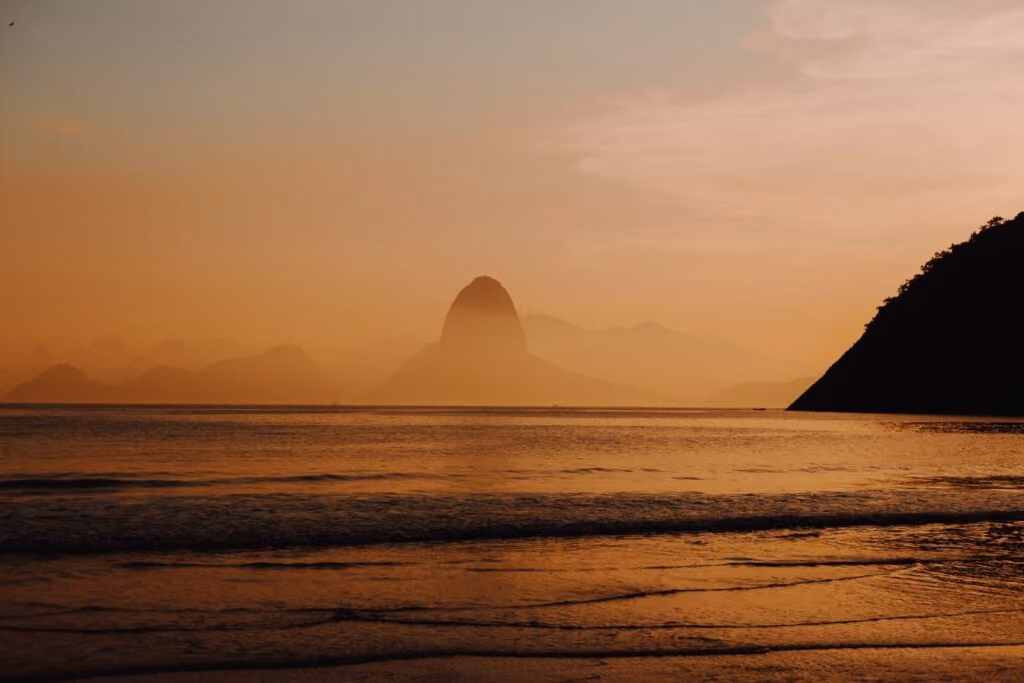 Praia no inverno