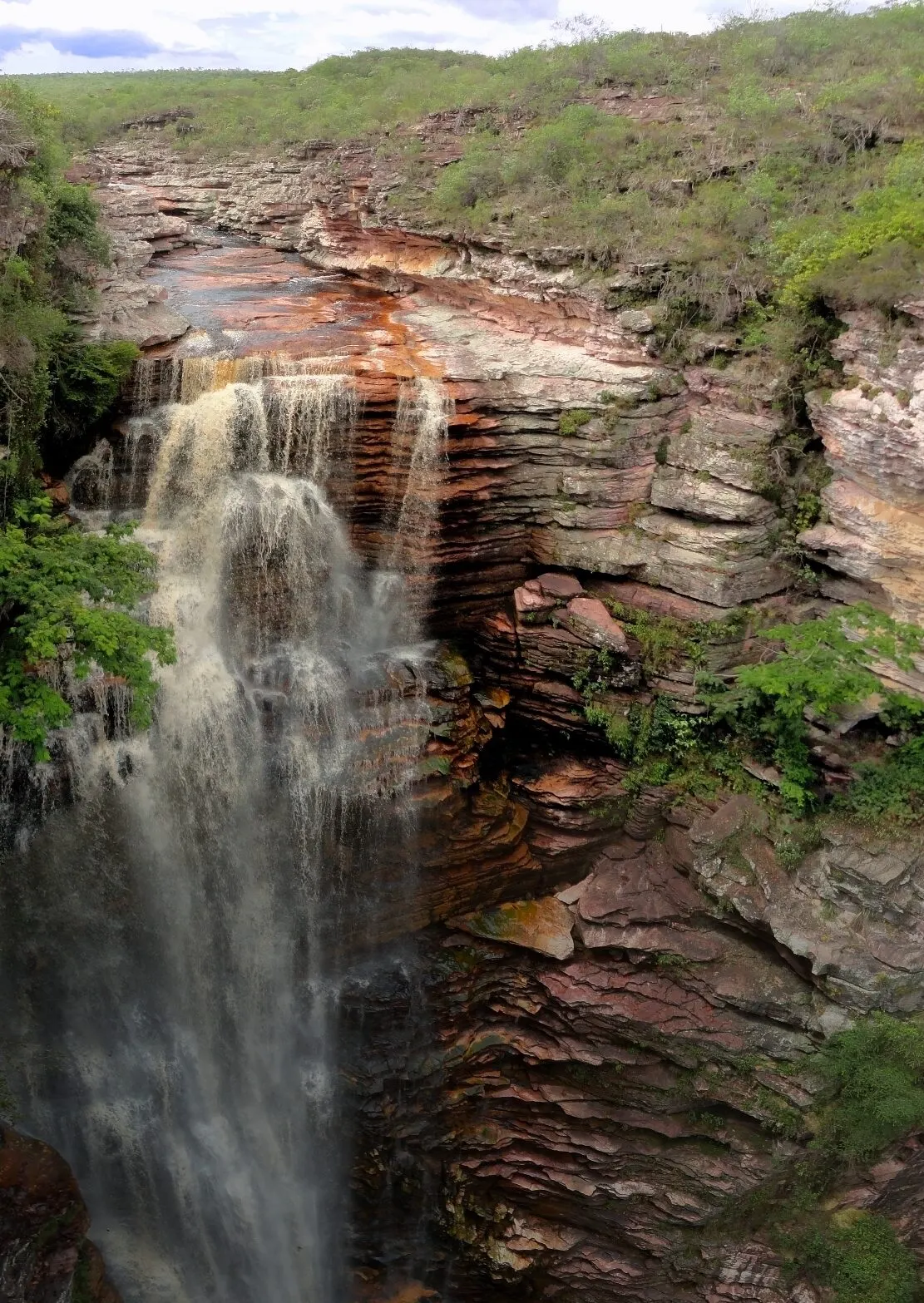 Cachoeira do Buracão, em Lençóis