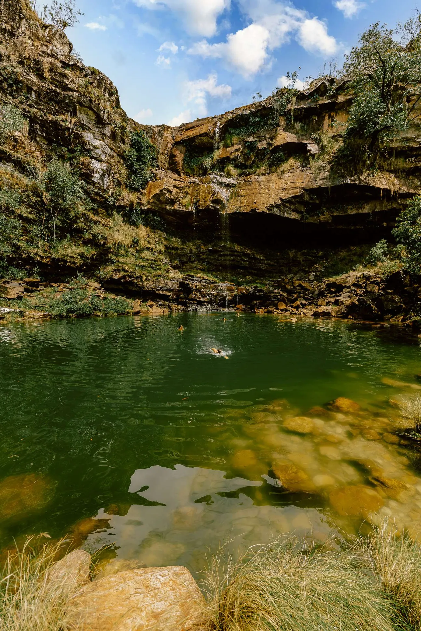 Poço das Esmeraldas, Santuário Volta da Serra, São Jorge, Goiás