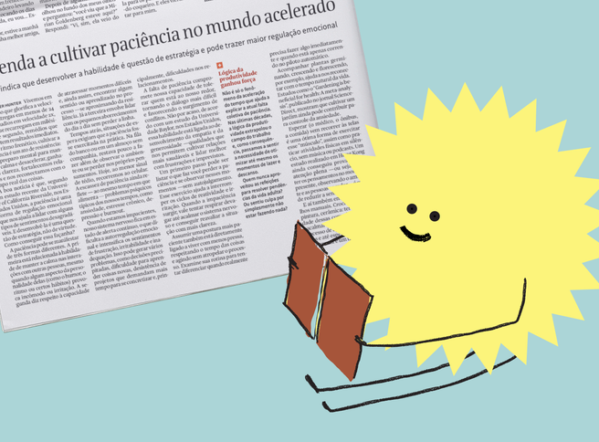 Edição impressa do caderno Equilíbrio da Folha de S.Paulo