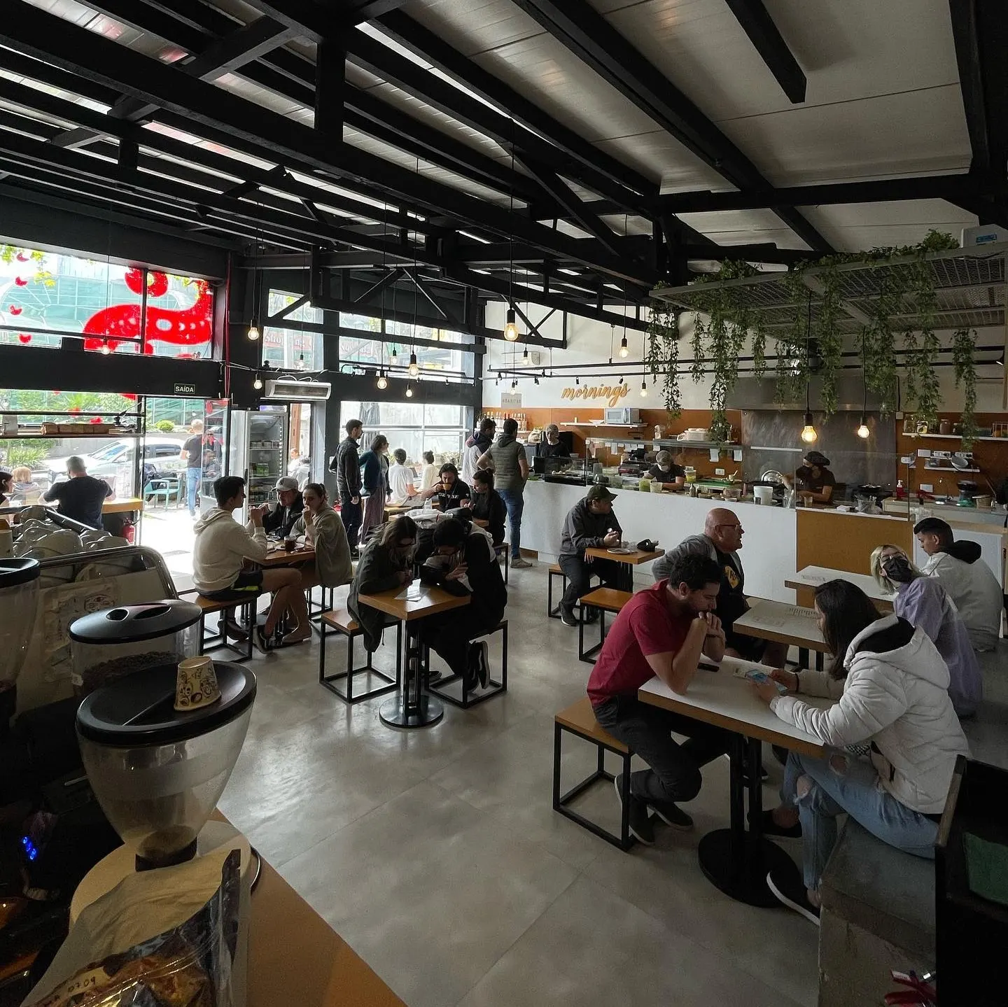 Cafeteria Supernova Coffee Roasters, em Curitiba