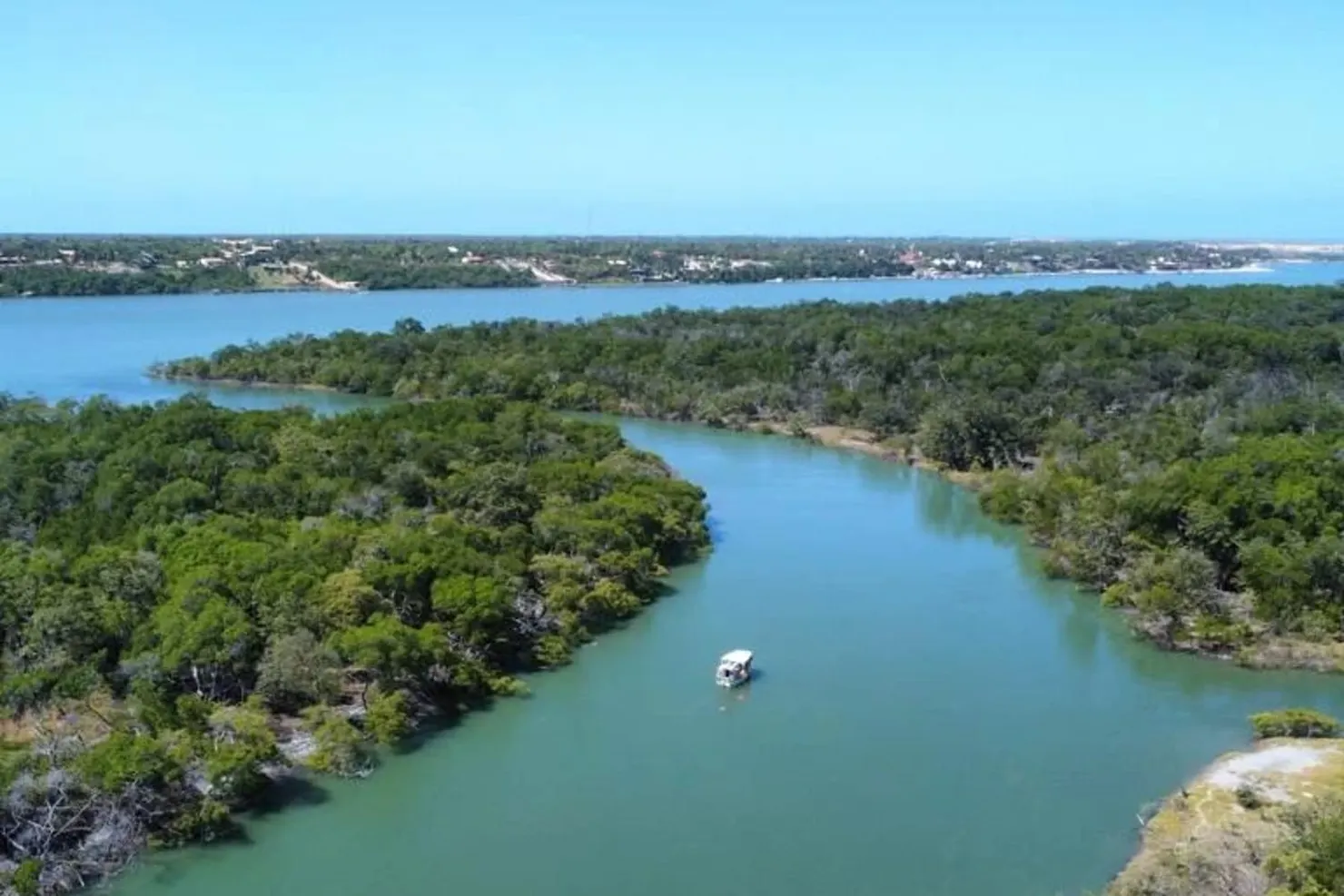 Rio Jaguaribe, em Fortim