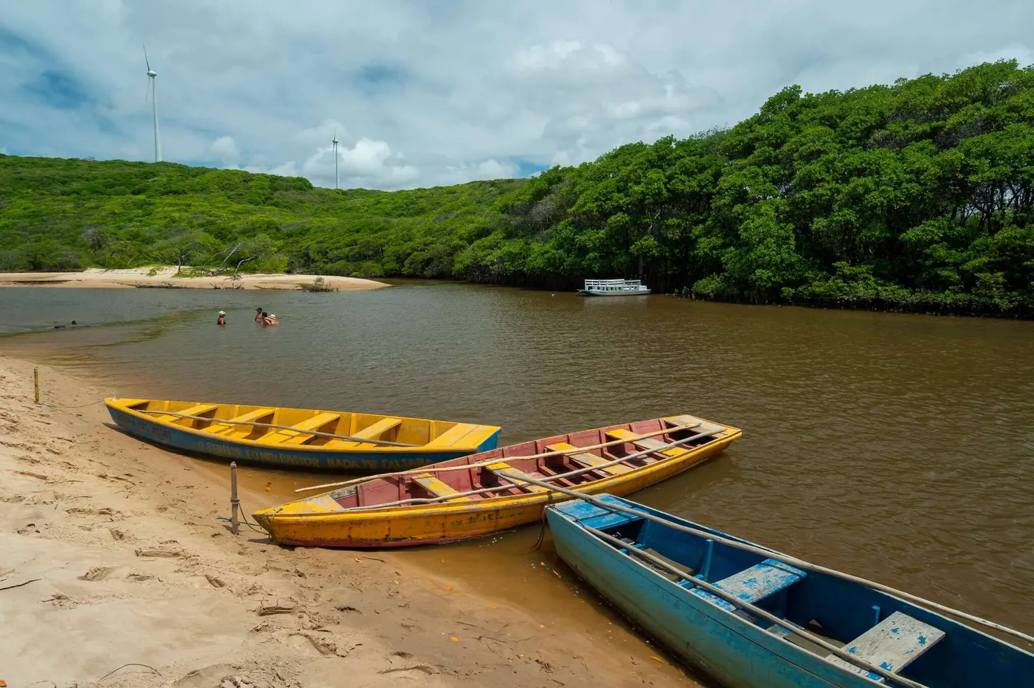 Baía Formosa, Rio Guaju, Praia do Sagi