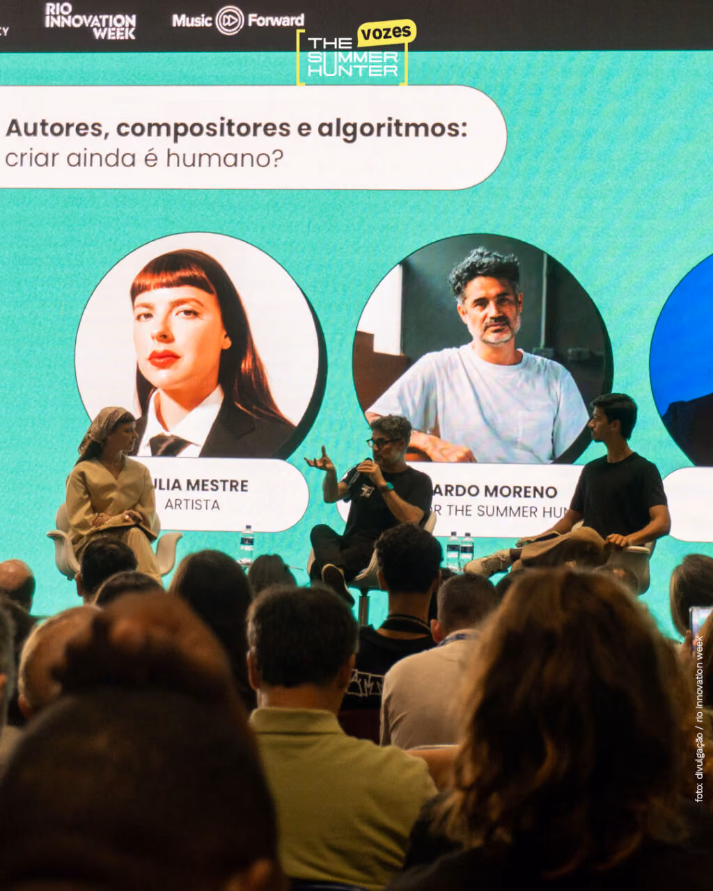 The Summer Hunter Vozes no Rio Innovation Week: Música feita por robô também vale?