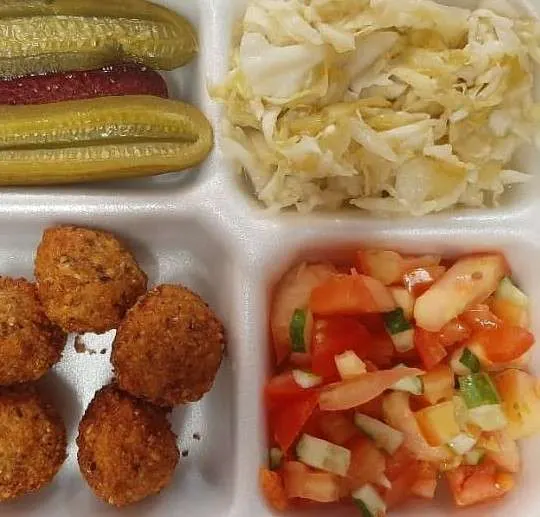 Falafel Malka, no bairro de Bom Retiro, na cidade de São Paulo