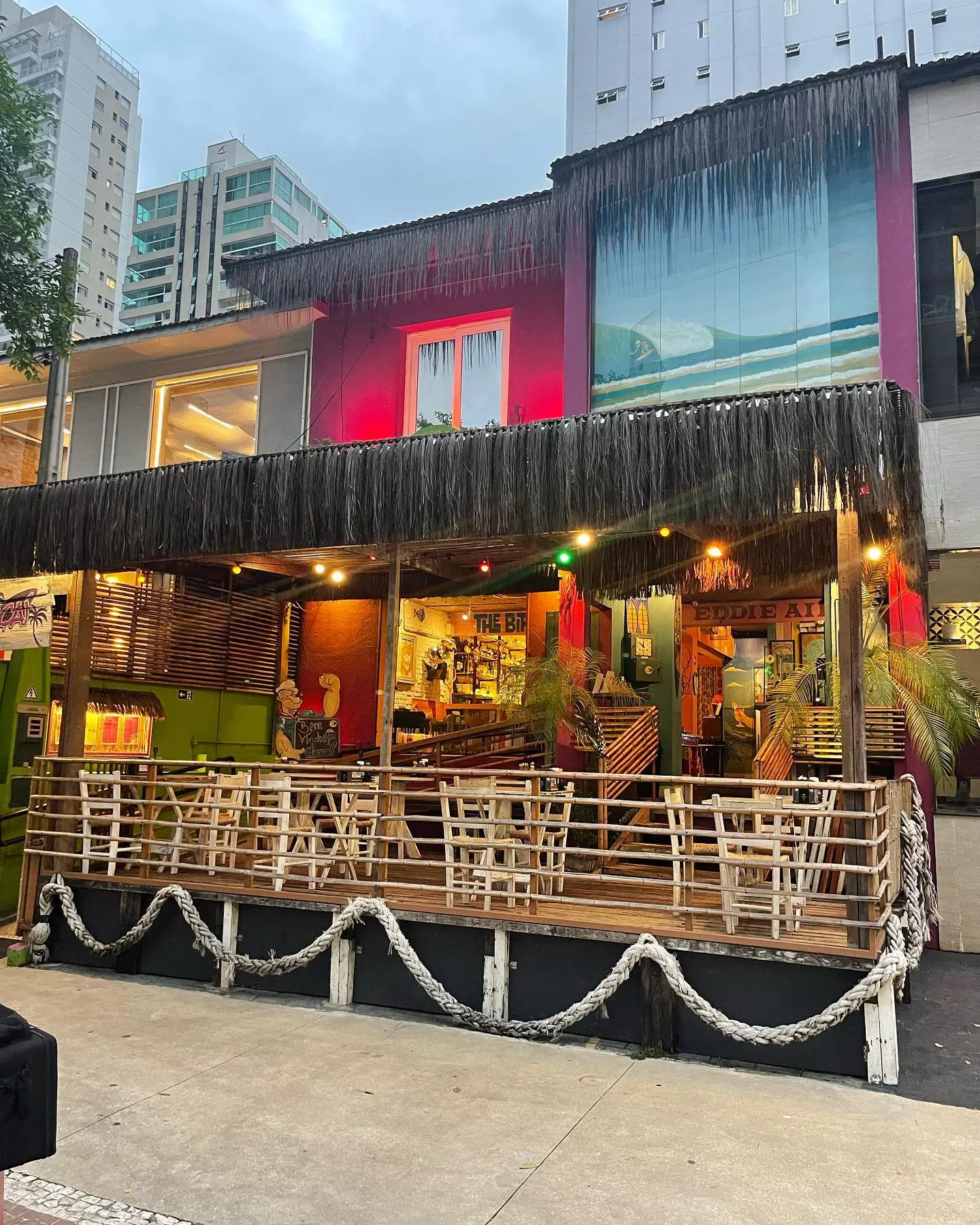 Baraçaí, em Santos