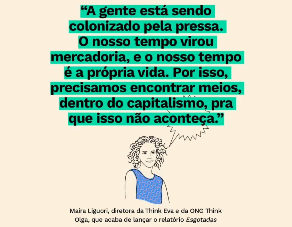Você tem pressa de quê?