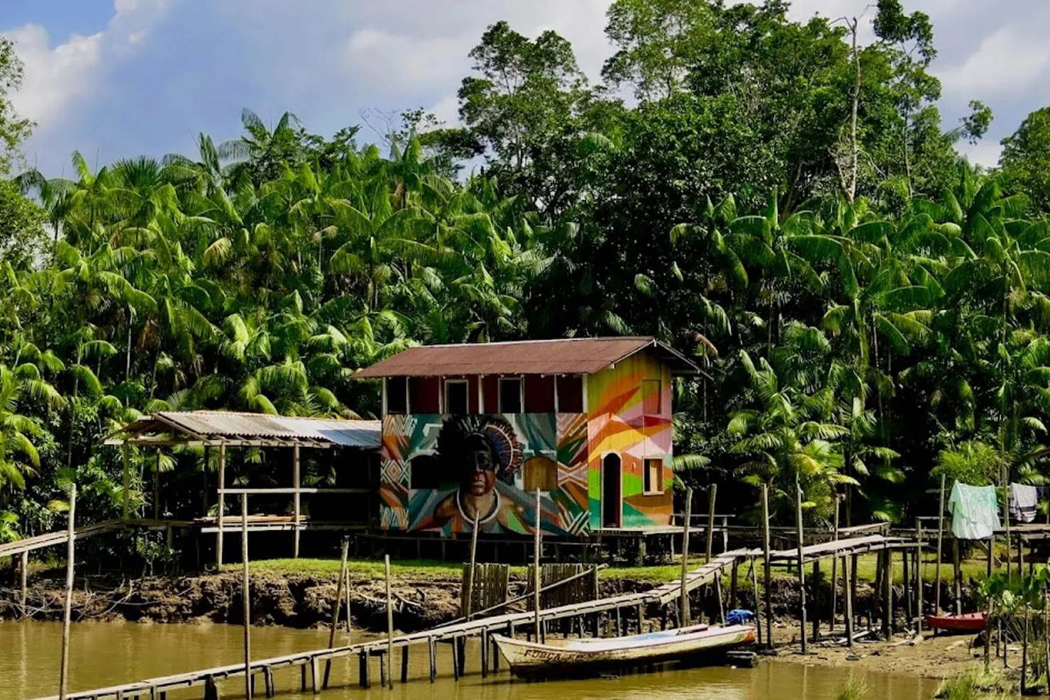 Restaurante Saldosa Maloca, na Ilha do Combu l Créditos: Reprodução