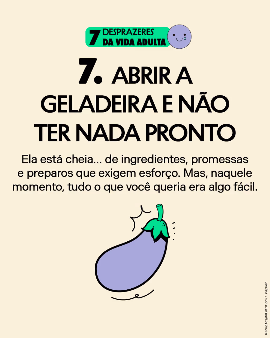7. Abrir a geladeira e não ter nada pronto
Ela está cheia… de ingredientes, promessas e preparos que exigem esforço. Mas, naquele momento, tudo o que você queria era algo fácil.